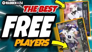 THE BEST FREE PLAYERS CARDS MADDEN 24 , BEST PLAYERS NO MONEY SPENT BUDGET BEASTS BEST BND PLAYERS