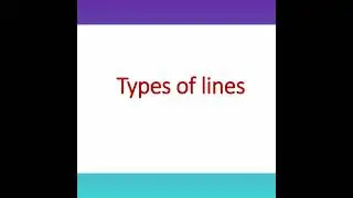 types of lines flashcards 😊😊😊