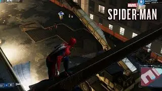 Marvel's Spider-Man (PS4) - Insomniac Suit Web Swinging, Stealth Take Down & Combat Gameplay