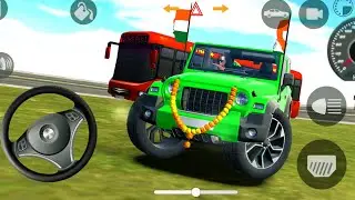 Dollar Song Modified Mahinder With 🤍Thar😈 || Indian Car Simulator 3D || Android GamePlay part 18✔️