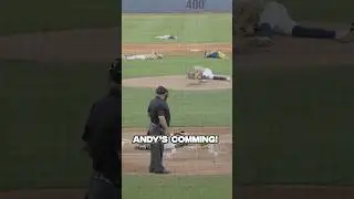 &ldquo;Andy&rsquo;s Coming&rdquo; Challenge After Strikeout | Savannah Bananas #shorts #toystory #baseball #softball