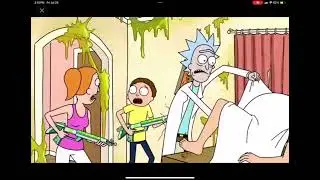 Angelo rules and Rick and Morty intro
