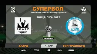 ВІДЕОЗВІТ I АГАРД 0-1 ТСП ТРАНСБУД І Чемпіонат Києва з соккеру (socca)