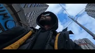 Walking around Toronto City
