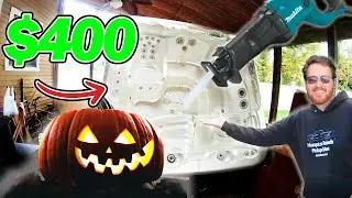 Halloween Hot Tub Removal | Newport News , VA | $400 | Junk Removal Service