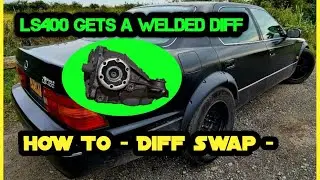 Lexus LS400  how to remove diff- 1 of 2