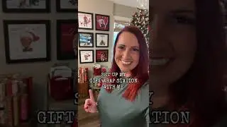 Set up my gift-wrap station with me!