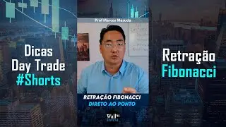 COMO EU OPERO RETRA&Ccedil;&Atilde;O FIBONACCI NO DAY TRADE #shorts