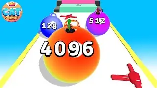 Satisfying 2048 Mobile Games Walkthrough Yoga Bounce Run, Ball Run Infinity, Jelly Run APK 2048 #2