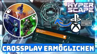 So RICHTEST du CROSSPLAY in Hyper Scape EIN!😎 - Tutorial: PC💻 | PlayStation🎮 | XBOX🕹️