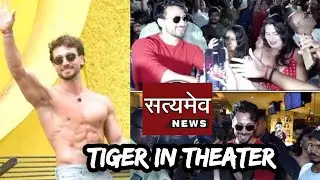 Tiger in Theatre🎭 Viewers Surprised Not Scare His #action Showring Love #bollywood