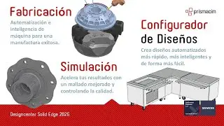 Novedades Designcenter Solid Edge 2026 - Fabricaci&oacute;n, Configurador de dise&ntilde;os y Simulaci&oacute;n