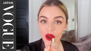 美容オタク、ルーシー・ヘイルの鮮やかレッドリップ・メイク。| My Beauty Tips | VOGUE JAPAN