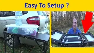 Лучший бюджетный кемпинговый стол? Anbte Tri-Fold (обзор/тест/инструкция). Простота использования...