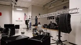 Banda Pachuco & 8 JBL VRX & 8 Cerwin Vega Subs para una Boda - Behind the Scenes