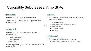 Soil classification Soil Surveys pt 3