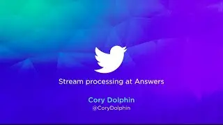 AWS San Francisco Big Data Meetup | Stream Processing at Answers