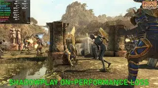 ShadowPlay On vs Off: Performance loss