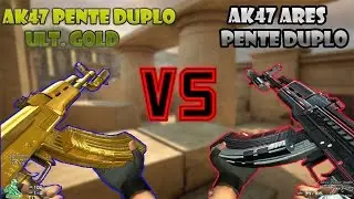 AK47 Pente Duplo Ares VS AK47 Ult.Gold Pente Duplo [CF/AL]