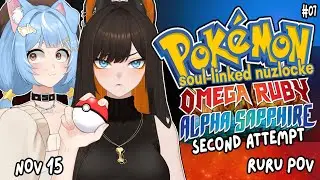 【POKEMON OR/AS 2ND ATTEMPT】Part 7 - So Many Scary Pokemon... - Ruru's POV