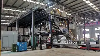 magnesium oxide/mgo board production line machine，magnesium oxide board making machine equipment