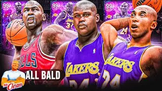 USING THE BEST BALD PLAYERS IN NBA 2k22 MyTEAM.......