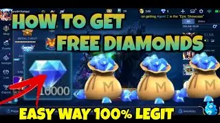 HOW TO GET FREE DIAMONDS IN MOBILE LEGENDS 2020 100%WORKING DO IT NOW
