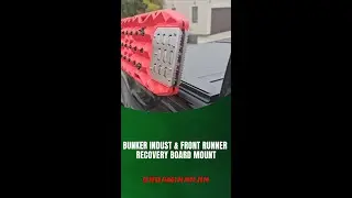 BUNKER INDUST & FRONT RUNNER RECOVERY BOARD MOUNT