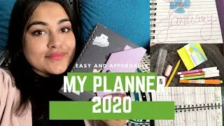 My Planner 2020 | DIY PLANNER for Beginners | Easy & Affordable