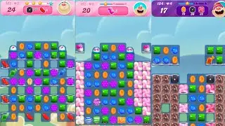 Candy Crush Saga Level 182 ll Candy Crush Saga Level 183 ll Candy Crush Saga Level 184