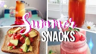 DIY Summer Snacks + Drinks | Tumblr & Starbucks Inspired