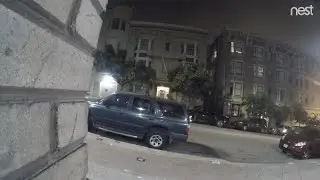 SF FATAL HIT AND RUN:  Surveillance video of suspect's car and suspect in fatal San Francisco hit-an