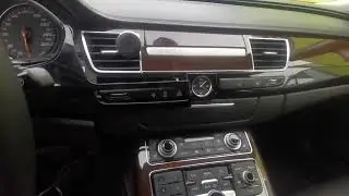 Ауди а 8-2015 года снятие приборной панели.