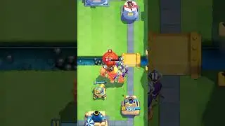 Hero Gaint (with ability) + Balloon Vs Elixir #clashroyale #noads