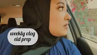 weekly vlog: eid gifts, getting plant from my parents to add to our garden, eid photoshoot