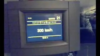 Mit 300 Sachen im ICE