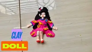 Clay Doll Tutorial | clay craft ideas #diy 