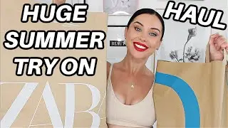 PRIMARK, ZARA & H&M SUMMER CLOTHING TRY ON HAUL JULY 2022 | KatesBeautyStation