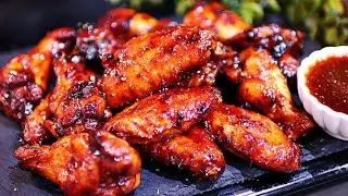 Best Ever Chicken Wings Recipe - Easy Chicken Wings with Honey Chipotle Sauce