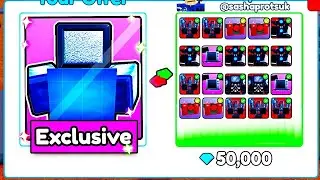 ТРЕЙД УЧЕНЫЙ ТВ МЕН в TOILET TOWER DEFENCE TRADE Scientist TV Man