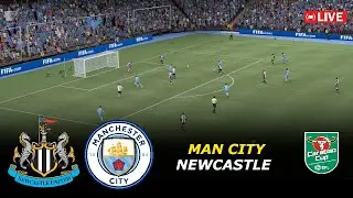 🔴Newcastle United vs Manchester City Live | Carabao EFL Cup 2025/26  | eFootball Pes 21 Simulation