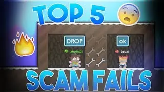 Growtopia | TOP 5 BEST SCAMFAILS