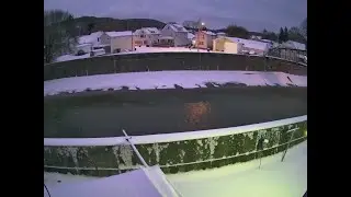 Canisteo River Live Cam 24/7 - Hornell, New York - 1-12-2026