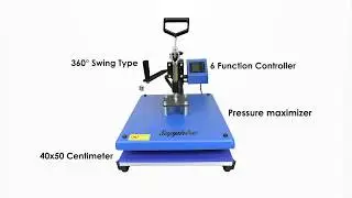 Sapphire&reg; Heat Press Machine Product Review - Best for Digital Printing Business