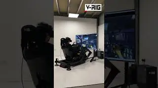 V-Rig / iRacing - Motion Sim with VR #simracing #motionsim #simracingsetup