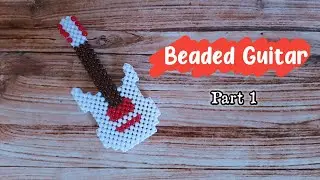 Tutorial Membuat Gantungan Kunci Manik Manik Gitar 3 Part1// DIY // How to Make New Guitar Beads
