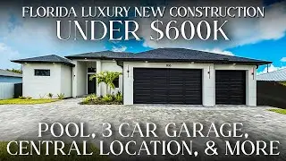 Cape Coral Florida New POOL Home w/ Outdoor Kitchen - City Assessments PAID & No Flood or HOA