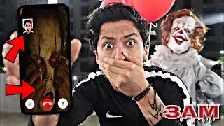 DO NOT FACETIME PENNYWISE FROM IT MOVIE CHAPTER TWO AT 3AM!! *OMG PENNYWISE IS BACK*