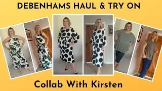 Debenhams Haul & Try On Collab - Over 50 Fashion