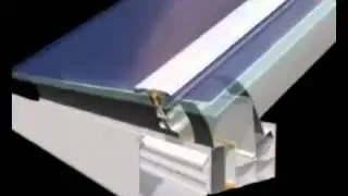 Alumil M 10800 staklena krovna konstrukcija